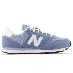 Buty damskie New Balance GW500BLS - niebieskie. Niebieskie obuwie sportowe damskie New Balance, na lato, bez wzorów, z dresówki, bez zapięcia, trekkingowe. Za 289.99 zł.