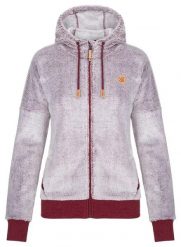 Damska bluza Loap Chara różowa. Czerwone bluzy damskie Scarpa, na zimę, s, z aplikacjami, z polaru, bez ramiączek, bez kaptura. Za 95.24 zł.