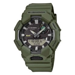 Zegarek Casio Analogowo-Cyfrowy GA-B010-3AER. Czarne, analogowe zegarki męskie Casio, bez wzorów, plastikowe. Za 828.50 zł.