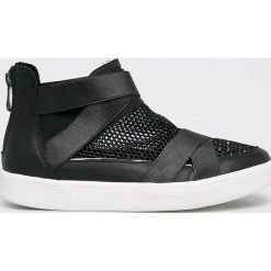 Marco Tozzi - Buty. Czarne obuwie sportowe damskie Marco Tozzi, bez wzorów, z materiału, bez zapięcia, Adidas Advantage, climacool (adidas). W wyprzedaży za 149.90 zł.