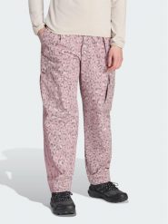 Adidas Spodnie outdoor Terrex Xploric Clima365 KH2588 Różowy jasny Loose Fit. Czerwone spodnie sportowe damskie Adidas, bez wzorów, z syntetyku, sportowe, outdoorowe. Za 439.99 zł.