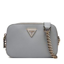 Torebka Guess. Niebieskie torebki do ręki damskie Guess, z aplikacjami, bez dodatków. Za 269.99 zł.