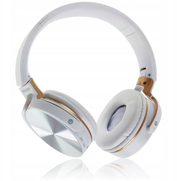 SŁUCHAWKI NAUSZNE BEZPRZEWODOWE BLUETOOTH LEKKIE MP3 RADIO SKŁADANE GAMING. Słuchawki bezprzewodowe NoName. Za 30.00 zł.