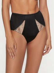 Chantelle Figi klasyczne z wysokim stanem Tattoo Love C22DC5 Czarny. Czarne majtki damskie Chantelle, z syntetyku. Za 129.99 zł.