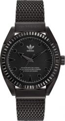 Zegarek Adidas Zegarek męski adidas Originals AOFH22510 czarny. Czarne zegarki męskie Adidas, bez wzorów. Za 677.00 zł.