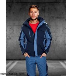 Ardon ARDON R8ED+ - kurtka softshell męska - Niebieski H9705 4XL. Niebieskie kurtki męskie Ardon, m, bez wzorów, z softshellu, bez kaptura. Za 267.24 zł.