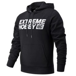 Bluza męska z kapturem EXTREME HOBBY BLOCK 2024. Białe bluzy męskie EXTREME HOBBY, m, bez wzorów, z bawełny, bez ramiączek, z kapturem. Za 249.00 zł.