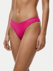 Guess Dół od bikini E6GO28 KF442 Różowy. Czerwone bikini Guess, l, z aplikacjami, z syntetyku. Za 149.99 zł.
