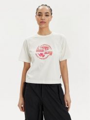 Napapijri T-Shirt S-Aberdeen NP0A4HOI Écru Regular Fit. T-shirty damskie Napapijri, s, bez wzorów, z bawełny, bez kołnierzyka, bez ramiączek. Za 139.99 zł.