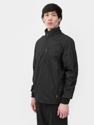 4F Kurtka trekkingowa PrimaLoft® Active męska M. Brązowe kurtki męskie 4F, m, bez wzorów, z dzianiny, bez kaptura. W wyprzedaży za 99.99 zł.