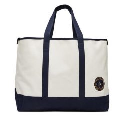 Torebka Tommy Hilfiger. Białe shopperki damskie Tommy Hilfiger, bez wzorów, bez dodatków. Za 339.99 zł.