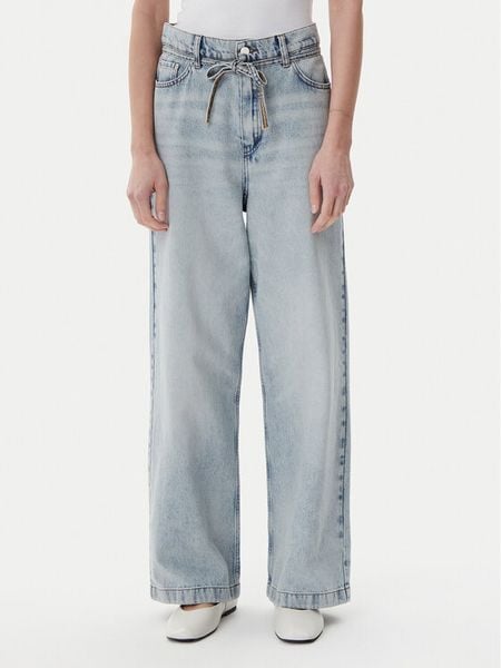 DAY BIRGER ÉT MIKKELSEN Jeansy Elijah DAY65243679 Niebieski Wide Leg. Niebieskie jeansy damskie DAY Birger et Mikkelsen, bez wzorów, z bawełny. Za 459.99 zł.