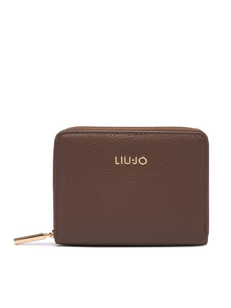 Liu Jo Portfel AF6156 E1019 Brązowy. Brązowe portfele damskie Liu Jo, ze skóry. Za 249.99 zł.