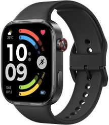 Smartwatch Xiaomi Xiaomi REDMI Watch 6 | Smart watch | GPS (satellite) | AMOLED | 2.07" | Waterproof | Obsidian Black. Czarne zegarki smartwatch Xiaomi, bez wzorów. Za 439.00 zł.