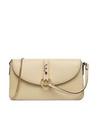 LOVE MOSCHINO Torebka JC4020PP1PLI0129 Beżowy. Brązowe listonoszki damskie Love Moschino, bez wzorów, ze skóry, bez dodatków. Za 859.99 zł.