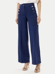 Silvian Heach Jeansy Serrano GPP25086JE Niebieski Wide Leg. Niebieskie jeansy damskie Silvian Heach, bez wzorów, z jeansu. Za 159.99 zł.