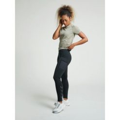 Legginsy damskie Hummel hmlchipo. Czarne legginsy damskie Hummel, bez wzorów. Za 228.00 zł.