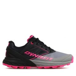 Buty do biegania Dynafit. Szare obuwie sportowe damskie Dynafit, bez wzorów, bez zapięcia, do biegania. Za 429.99 zł.