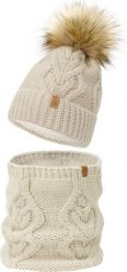 Nandy Nandy Komplet Damski Czapka Komin Polar Zimowy. Czapki damskie Nandy, na zimę, bez wzorów, z polaru. Za 110.95 zł.