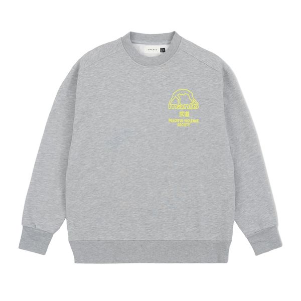 Bluza MANTO Society. Szare bluzy damskie Manto, xl, bez wzorów, sportowe, bez ramiączek, bez kaptura. Za 279.00 zł.