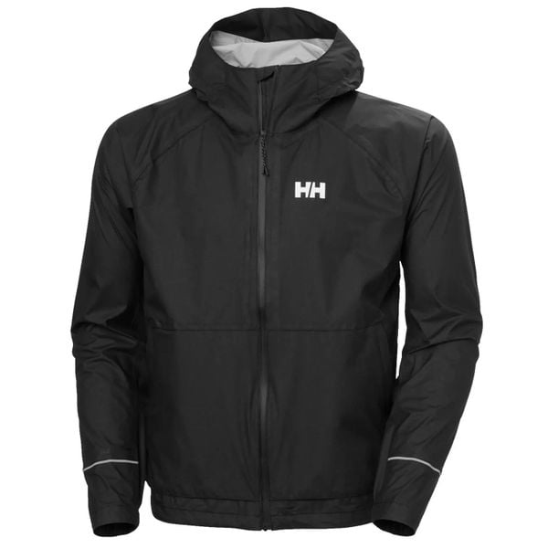 Kurtka wodoodporna Helly Hansen Fast Light 3D. Czarne kurtki męskie Helly Hansen, na lato, l, bez wzorów, z materiału, bez kaptura. Za 1,126.00 zł.