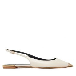 Baleriny Elisabetta Franchi. Balerinki damskie Elisabetta Franchi, bez wzorów, bez obcasa, bez zapięcia. Za 1,499.00 zł.