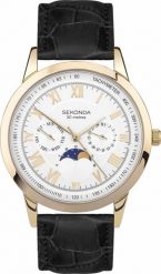 Zegarek Sekonda Zegarek męski Sekonda 30147 czarny. Czarne zegarki męskie Sekonda, bez wzorów. Za 487.00 zł.