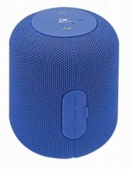 PRZENOŚNY GŁOŚNIK BLUETOOTH SPK-BT-15-B RMS 5W, WBUDOWANY MIKROFON, KOLOR NIEBIESKI, USB, AUX, MICROSD. Niebieskie głośniki przenośne Gembird. Za 48.99 zł.
