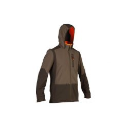 Kurtka myśliwska Hybrid 900. Brązowe kurtki męskie SOLOGNAC, s, bez wzorów, z elastanu, bez kaptura. Za 199.99 zł.