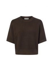 Msch Copenhagen Sweter z półrękawkiem - MSCHThamira Kobiety brązowy, S/M. Brązowe swetry nierozpinane damskie MSCH Copenhagen, m, bez wzorów, bez kołnierzyka, bez ramiączek. Za 299.95 zł.
