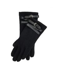 LAUREN RALPH LAUREN Rękawiczki 454P23589001 Czarny. Czarne rękawiczki damskie Lauren Ralph Lauren, bez wzorów, z dzianiny. Za 594.99 zł.