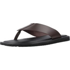 Sandały GEOX U ERICE Brązowy. Brązowe sandały męskie Geox, bez wzorów, ze skóry, bez zapięcia. Za 263.99 zł.