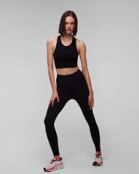 Legginsy Sportowe Damskie Casall Bezszwowe Wysoki Stan. Czarne legginsy damskie Casall, bez wzorów, z materiału. Za 249.00 zł.
