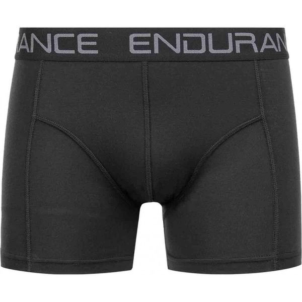 Bokserki Endurance Brighton. Czarne bokserki męskie Endurance, bez wzorów, z elastanu. Za 109.50 zł.