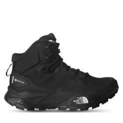 Trekkingi The North Face. Czarne obuwie trekkingowe damskie The North Face, z gore-texu, bez zapięcia. Za 679.99 zł.
