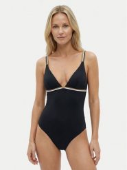 BOSS Strój kąpielowy 50556662 Czarny. Czarne stroje kąpielowe damskie Boss, s, bez wzorów, z syntetyku. Za 549.99 zł.