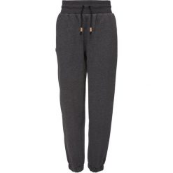 Spodnie do joggingu Ebdora Comfort Fit 2XL - Ciemnoszare. Szare spodnie dresowe damskie HSN, bez wzorów, z bawełny, sportowe, do biegania. Za 184.99 zł.