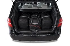 Torby Do Bagażnika Mercedes-Benz B 2011-2018 4Szt Kjust. Czarne torby podróżne damskie KJUST, bez wzorów, z kauczuku. Za 1,209.00 zł.