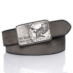TOM TAILOR PASEK SKÓRZANY SOPO-TT435 40 mm Ledergürtel RO2251 0790. Czarne paski męskie Tom Tailor, z jeansu, eleganckie. Za 79.99 zł.