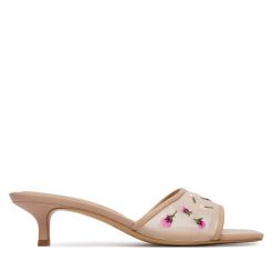 Klapki Aldo. Czerwone klapki damskie Aldo, bez wzorów, bez obcasa, bez zapięcia. Za 359.99 zł.