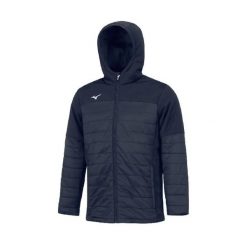 Kurtka Mizuno Sapporo Hybrid. Czarne kurtki męskie Mizuno, na zimę, m, bez wzorów, z materiału, eleganckie, z kapturem. Za 297.65 zł.