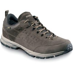 Buty turystyczne męskie niskie Meindl Durban z membrana Gore-Tex. Brązowe buty zimowe męskie MEINDL, bez wzorów, z gore-texu, bez obcasa, bez zapięcia. Za 1,049.00 zł.