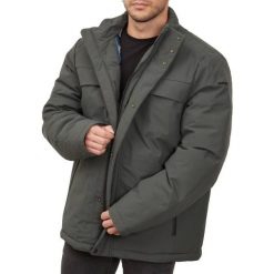 Kurtka GEOX M SPHERICA SHORT JAC Zielony. Zielone kurtki męskie Geox, m, bez wzorów, z tkaniny, casualowe, bez kaptura. Za 552.99 zł.