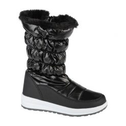 Buty CMP Holse 39Q4996-U901 czarne. Czarne śniegowce damskie z futra, bez zapięcia. Za 470.29 zł.