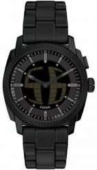 Zegarek Fossil Zegarek Męski Fossil Machine FS6156 Chronograph Total Black. Czarne zegarki męskie FOSSIL, bez wzorów. Za 570.99 zł.