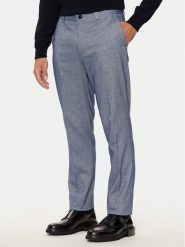 Liu Jo Spodnie materiałowe QF4232 T2642 Niebieski Slim Fit. Niebieskie spodnie materiałowe męskie Liu Jo, bez wzorów, z bawełny. Za 309.99 zł.