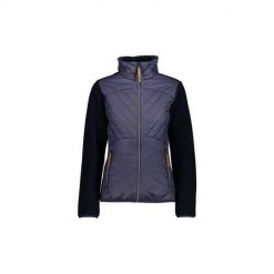 Bluza sportowa damska CMP Bluza Damska 3H39276GRANAT. Fioletowe bluzy damskie CMP, xs, bez wzorów, sportowe, bez ramiączek, bez kaptura. Za 557.00 zł.