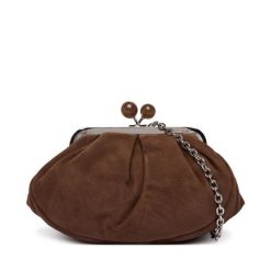 Torebka Weekend Max Mara. Brązowe torebki do ręki damskie Weekend Max Mara, bez wzorów, bez dodatków. Za 1,169.00 zł.