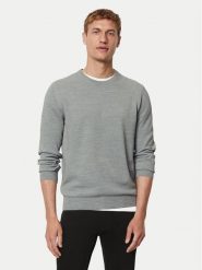 Marc O'Polo Sweter M26 5023 60074 Szary Regular Fit. Szare swetry męskie Marc O'Polo, m, bez wzorów, z bawełny, bez kołnierzyka, bez ramiączek. Za 219.99 zł.