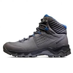 Buty trekkingowe damskie Mammut Nova Mid Iv Gtx. Szare obuwie trekkingowe damskie Mammut, z materiału, za kostkę, bez zapięcia. Za 1,015.00 zł.